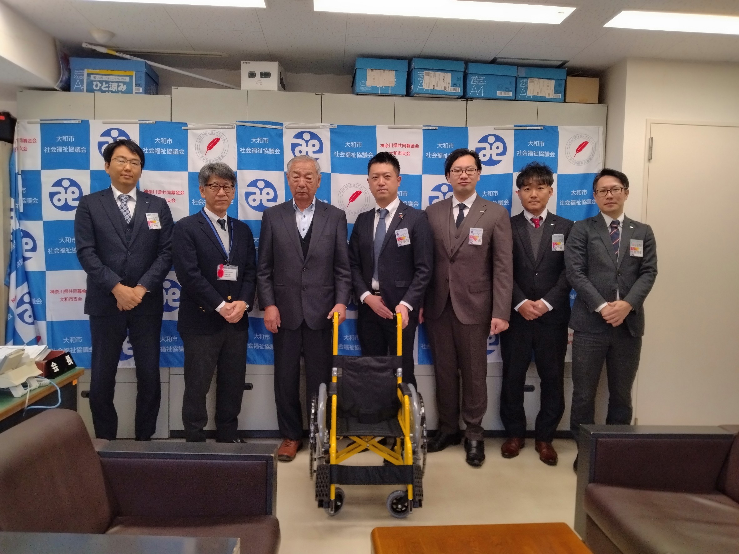 車いす寄贈のご報告